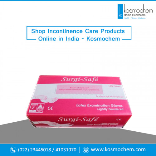 Shop Adult Incontinence Care Products for Elderly or senior citizen Online at lowest Price in India on Kosmochem. We offer body wipes, cotton rolls, 3M Cavilon spray and disposable gloves. It is advisable to maintain hygienic skin condition to avoid long term skin related diseases apart from adult incontinence care products for the elderly.

For more details visit: https://www.kosmochem.com/ProductSearch.aspx?CID=206