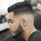 Short-Spiky-Hair-with-Shape-Up-and-Mid-Bald-Fade