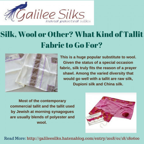 Thinking about buying or making a tallit and pondering what fabric to go with? For more details, visit our website: https://silktallit.wordpress.com/2018/01/18/silk-wool-or-other-what-kind-of-tallit-fabric-to-go-for/