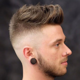 Skin-Fade-with-Beard-and-Quiff