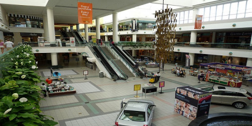 Southdale Center is a shopping mall located in Edina, Minnesota, a suburb of the Twin Cities. It opened in 1956 and is the oldest fully enclosed, climate-controlled shopping mall in the United States