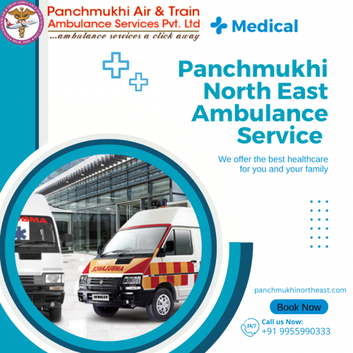 Panchmukhi North East Ambulance Service in Guwahati, Assam is providing patients best and most balanced services in northeast cities with numerous ambulances like cardiac ambulances, ventilator ambulances, ICU ambulances, and Dead Body ambulances for patients. We are also present for patient service 24*7 hours. 
 More@ https://bit.ly/3i8pddi