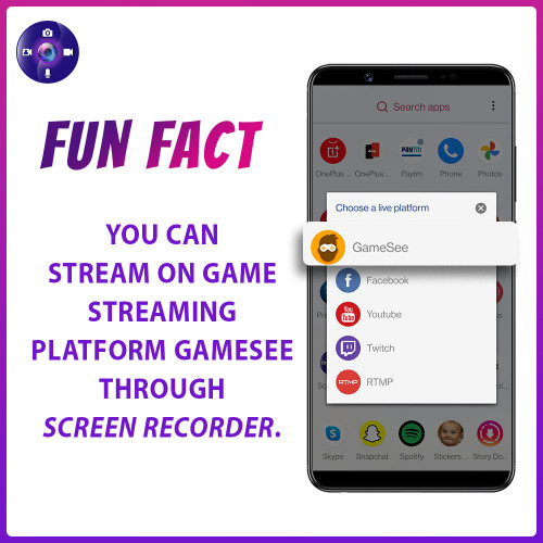 Packed with a variety of features such as screen capture, interactive videos, floating button, trim videos. That makes App Screen Recorder very convenient to create tutorial, promotional video, live streams while playing and more - making everything simple! https://bit.ly/3Gl20w4