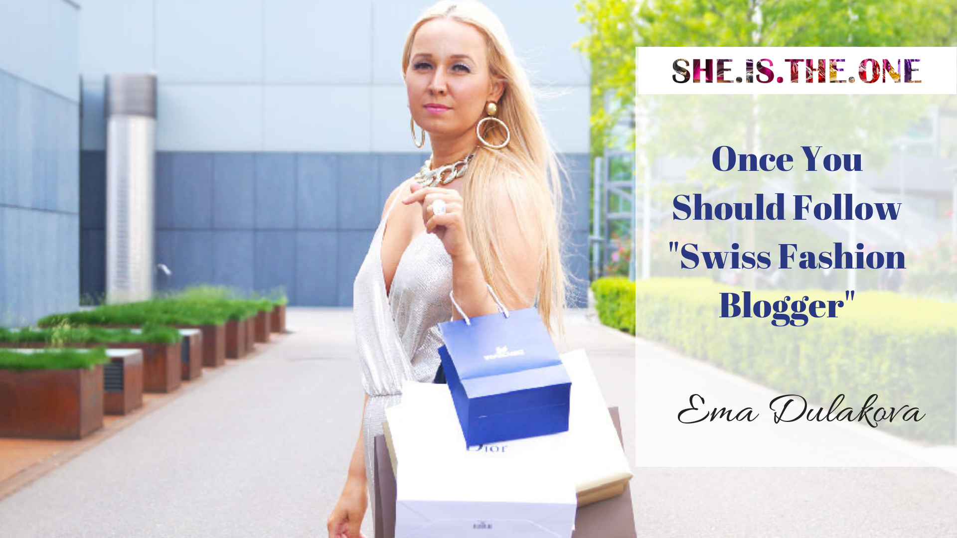 You Should Know Swiss Fashion Blogger- Ema Dulakova.