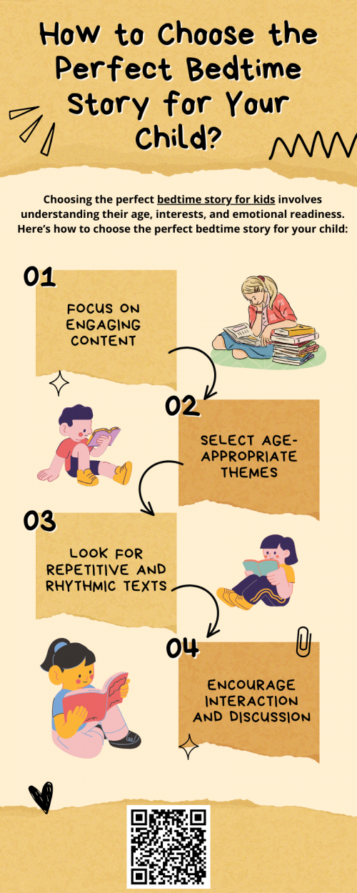 Choosing the perfect bedtime story for kids involves considering their interests, age, and developmental stage. Look for stories that captivate their imagination while also promoting positive values. It's essential to select books with engaging illustrations and relatable characters. Reading together at bedtime creates a comforting routine, enhancing the overall experience. By tailoring the choice to your child, you foster a love for reading and strengthen your bond. To know more visit here https://inflationeducation.net/better-bedtime-stories/