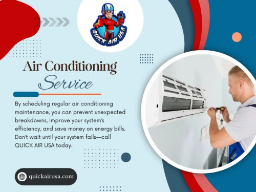 Routine air conditioning service is essential for maintaining a comfortable and healthy home. The benefits are numerous, from enhancing efficiency and prolonging equipment lifespan to improving air quality and saving costs. 

Official Website: https://quickairusa.com/

Our Profile: https://gifyu.com/quickairusa

More Photos:

https://tinyurl.com/24l9vkda
https://tinyurl.com/274k5vsd
https://tinyurl.com/2dq3ezdl
https://tinyurl.com/27hrvwec