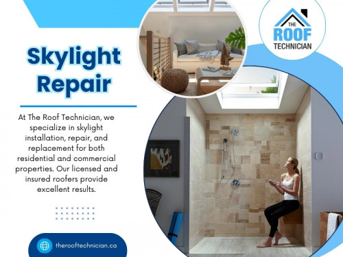 While Skylight repair on your own can save money upfront, it's easy to make costly mistakes if you're not experienced. 

Official Website: https://therooftechnician.ca/
Find us on Google Map: https://maps.app.goo.gl/6sBSffpLP8je9mUd6

Address: 3891 Chesswood Dr, North York, ON M3J 2R8, Canada
Tell: +14168260040

Our Profile: https://gifyu.com/rooftechnician
More Images: 
https://tinyurl.com/46jy94w9
https://tinyurl.com/u3h26ud4
https://tinyurl.com/3ymk3afv
https://tinyurl.com/28e2r78s