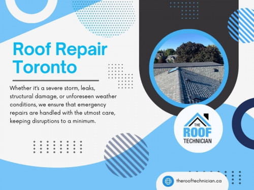 If you're unsure which option is right for you, consulting with a professional roof repair Toronto contractor can help you make the best decision for your home's needs and budget.

Official Website: https://therooftechnician.ca/
Find us on Google Map: https://maps.app.goo.gl/6sBSffpLP8je9mUd6

Address: 3891 Chesswood Dr, North York, ON M3J 2R8, Canada
Tell: +14168260040

Our Profile: https://gifyu.com/rooftechnician
More Images: 
https://tinyurl.com/2yvvqlyt
https://tinyurl.com/2298bysh
https://tinyurl.com/2cpl3fn9
https://tinyurl.com/24swo6ug