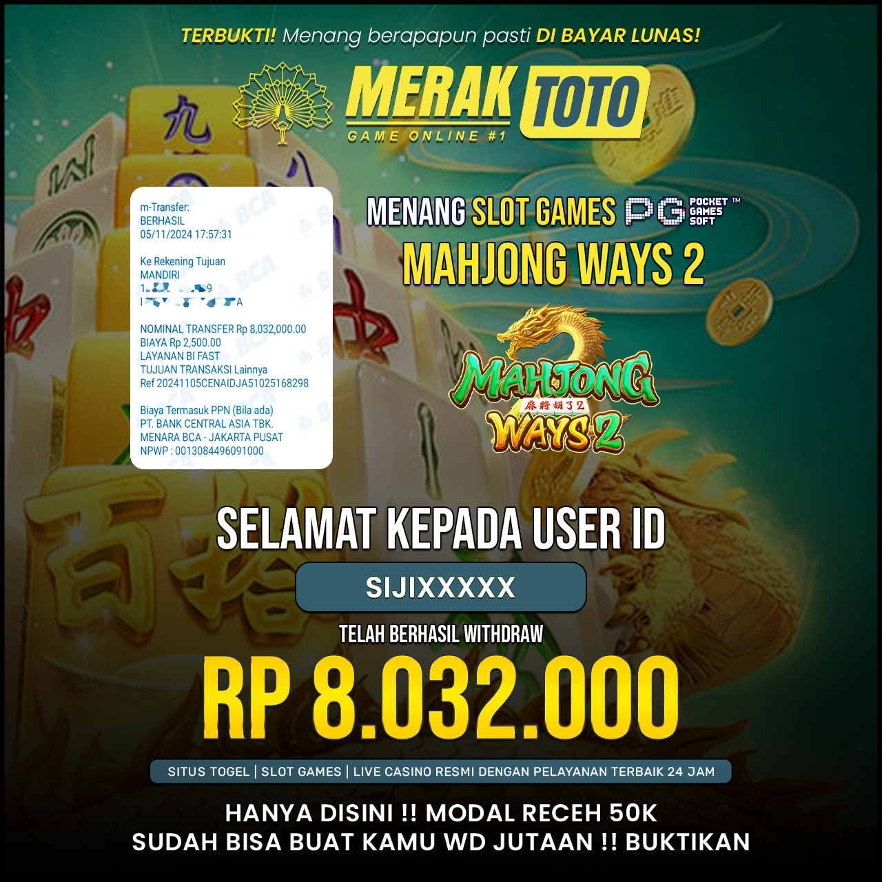 Meraktoto | Login Situs Resmi Toto Slot Gacor #1 Terpercaya