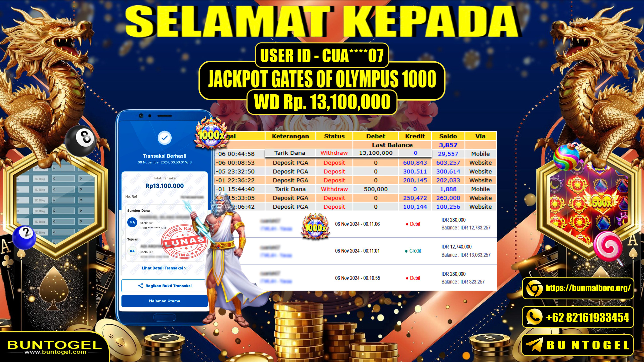 BUKTI BAYAR BUNTOGEL
