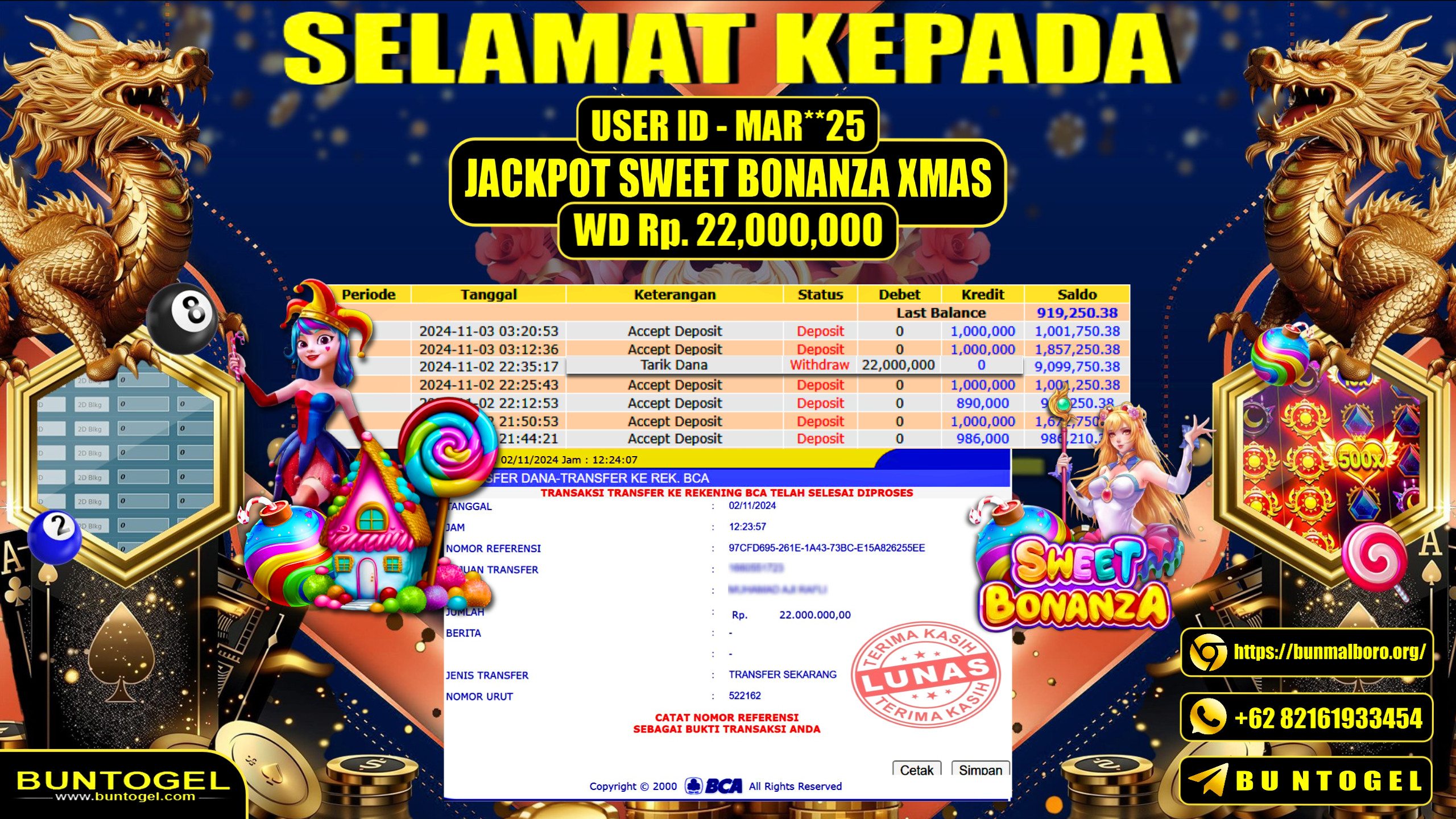 BUKTI BAYAR BUNTOGEL