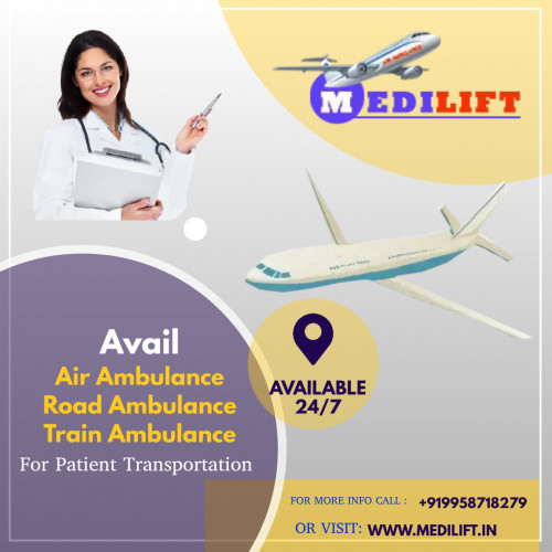 Medilift Air Ambulance Service in Bangalore offers a curative medical solution for the immediate care of the patient during shifting hours for complication-free shifting purposes at a genuine cost.

More@ https://bit.ly/3hU54Yp