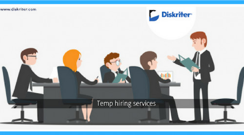 Whether fledgling or flourishing organization, Diskriter temp hiring services can efficiently fulfill your temporary hiring needs. Visit us - http://www.diskriter.com/temporary-to-hire.php