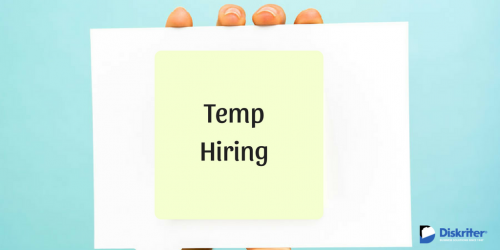 Diskriter’s temporary to hire empowers you to evaluate firsthand potential employees before hiring them on a permanent basis.
Visit us - http://www.diskriter.com/