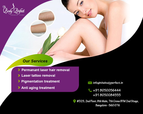 A Clinic, especially for body perfection attributes which include beauty enhancing, cosmetic therapy, personal care, slimming, hair & skin naturals. Call Now!

More Info - https://www.thebodyperfect.in/

Contact Us - 8050056444