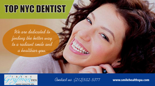 Best Dentist NYC care that is affordable to all at http://www.smilehealthspa.com/our-office/

Find Us: https://goo.gl/maps/JnTfEpqndp82

Best Dentist NYC prices depend on the amount and type of cosmetic work you need. If the dentist uses expensive materials and high-quality lab facilities, then it will be more expensive. The reasons for the great variation in costs among expert cosmetic dentists are level of skill and artistry and the time used in hard restorations. 

Deals In...

Best Dentist NYC
Top NYC Dentist
NYC cosmetic Dentist
NYC Cosmetic Bonding
NYC Gum Contouring
Orthodontist Upper East Side NYC
Best Invisalign NYC

Irene Grafman DDS - Smile Health Spa
Street Address: 120 East 36th Street, Suite 1F, New York, USA
Phone Number: (212) 532-5377
Year Established: 1998

Hours of Operation: Monday 10-6, Tuesday 10-6, Wednesday 10-6

Office Hours
Monday:		10am - 6pm
Tuesday:	10am - 6pm
Wednesday:	10am - 6pm
Thursday:	Closed
Friday:		Closed
Saturday:	Closed
Sunday:		Closed

Languages Spoken: English, Russian, Spanish

Payment Methods Accepted: All major credit cards, care credit, cash, flex spending.

Service Areas : within 50 miles

Proudly serving: New York, Midtown, Murray Hill

Social:

https://www.linkedin.com/in/irenegrafman

https://plus.google.com/106574023978326945763

https://www.instagram.com/irenegrafmandds/

https://twitter.com/IGrafman

https://www.facebook.com/smilehealthspa

https://pinterest.com/irenegrafmandds/