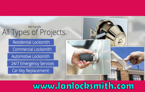 Our Website https://lanlocksmith.com/
Some of the most common services offered by locksmith near me involve residential work. Improving security is among the main thrusts of locksmith service providers, as many of our clients are homeowners. In this type of locksmith service, the main objective is to keep a house safe from potential intruders by strategically installing effective locks on gates, doors, and even windows.
My Profile : https://gifyu.com/lockedkeysincar
More Cinemagraph :   
https://gifyu.com/image/ptRc
https://gifyu.com/image/ptRg
https://gifyu.com/image/ptRW
https://goo.gl/fzM8qS