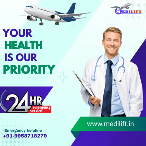 Medilift Air Ambulance Service in Dibrugarh provides a well manages emergency medical transport service with all matchless medical enhancements at a genuine cost.

More@ https://bit.ly/2IbMM1R