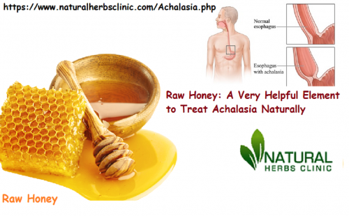 Raw honey is a very valuable herbal element utilizes in Natural Remedies for Achalasia and much another disease and infection, especially manuka honey, has a number of health benefits and also antibacterial properties... https://www.naturalherbsclinic.com/blog/natural-remedies-for-achalasia-2/