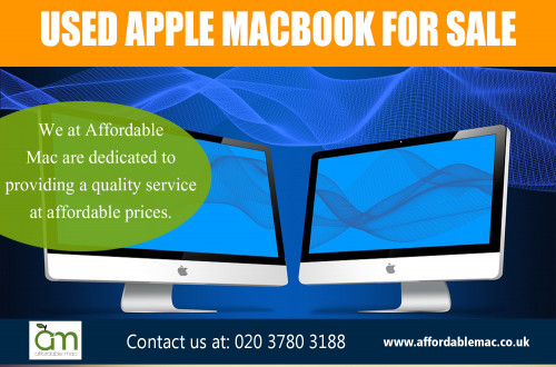 Find fantastic bargains when Buy Apple Refurbished Macbook Pro at https://www.affordablemac.co.uk/product-category/apple-laptops/apple-macbook/ 

Find Us: https://goo.gl/maps/QnmZQLQaTiw

Deals in .....

Used Apple Refurb Desktops For Sale
Used Apple Refurb Laptops For Sale
Used Apple Macbook For Sale
Used refurbished mac  For Sale

Buy Apple Refurbished Macbook Air
Buy Apple Refurbished Macbook Pro

Buy Apple Refurbished iMac
Buy Apple Refurbished Mac Mini
Buy Apple Mac Pro

When people are looking to buy a new computer, whether for work or home use, they tend to opt out of buying an Apple Mac. Buy Apple Refurbished Macbook Pro is perhaps one of the most wonderful computer investments you will ever make. Reconditioned iMac offer very affordable rates and its comparing prices will of course save your a lot of money.

Refurbished Imac Computers
Add : Unit 5, 8 Walmgate Road
City : Perivale
State : Greenford
Zipcode : UB6 7LH
Country : United Kingdom
Email : info@affordablemac.co.uk
PH : 020 3780 3188
Opening Times

Mon 9am - 5pm
Tues 9am - 5pm
Wed 9am - 5pm
Thur 9am - 5pm
Fri 9am - 3pm
Sat & Sun - Closed

Social---

https://klout.com/#/refurbishedimac
https://www.universalhunt.com/articles/best-place-to-buy-used-macs/15514
https://archive.is/https://www.affordablemac.co.uk/
https://sites.google.com/view/reconditioned-imac/home