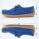 Women-Blue-Leather-Snail-Scrub-Flat-Shoes-EhIuu6Dmqk-800x800