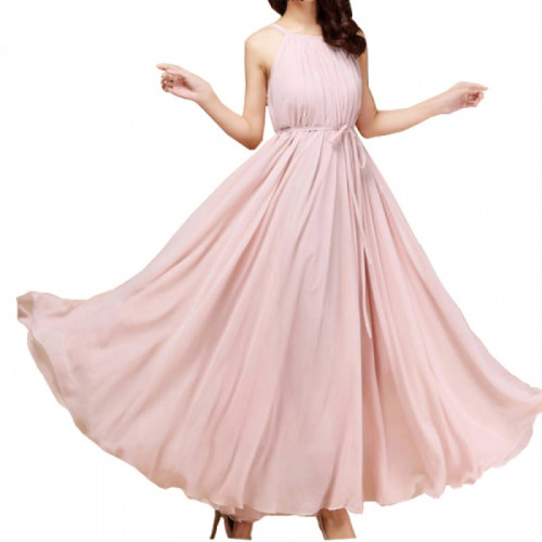 Women-Fashion-Pink-Color-Beach-Bohemian-Elegant-Chiffon-Maxi-Dress-WC-43PK.jpg