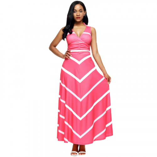 Women-Maxi-Striped-Sexy-V-Neck-Sleeveless-High-Waist-Elegant-Dress-WC-69PK.png