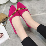 Women-Pointed-Pink-with-Gold-Ribbon-Flat-Suede-Shoes-QmgVowxEDN-800x800