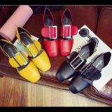 Women-Retro-Leather-Buckle-Yellow-Color-Sandals-Shoes-y5JCL8cfyo-800x800