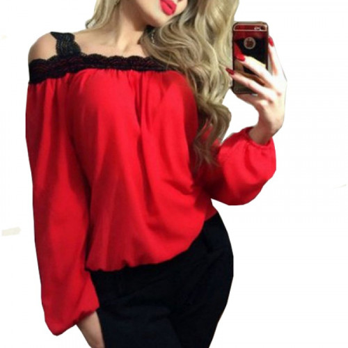 Womens-Fashion-Wind-Long-Sleeve-Cotton-Red-Color-Shirt-WC-07RD.jpg