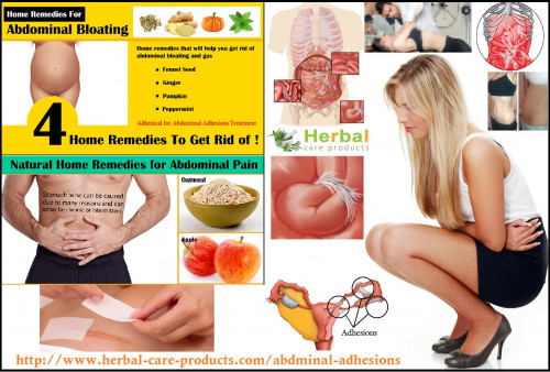 Those people who are overweight and suffer from excess pressure exerted onto their abdomen because losing weight can help to decrease the pressure and also help to control the adhesion but here are some Natural Home Remedies for Abdominal Adhesions which can helpful for your health without any side effects.
https://www.herbal-care-products.com/blog/category/abdominal-adhesions/