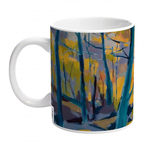 abstract tree cup back