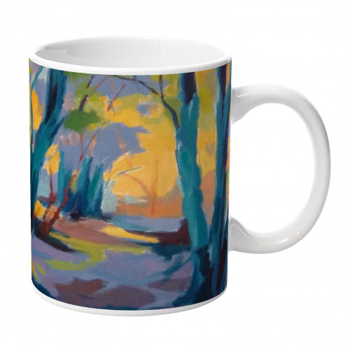 abstract tree cup front