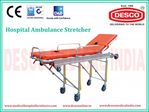 From the category of hospital stretchers, Medical Hospital Furniture is offering you the one of his best product i.e. medical ambulance stretchers. Ambulance stretcher is made up with high quality aluminium and has strong structure and light weight. You can purchase from us at market comparable price. We are manufacturer, supplier and exporter of hospital ambulance stretchers. 
For more info, call us on: 9810867957 | Visit us: http://www.medicalhospitalfurnitures.com/Product/ambulance-stretcher-manufacturers/ambulance-strecther-manufacturer/69