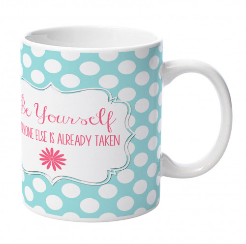 be yourself cup front