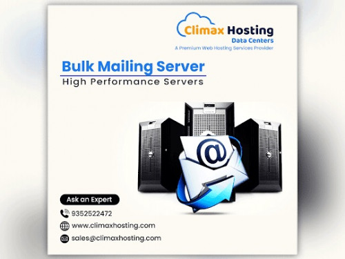 Climax Hosting is one of the largest and fastest bulk email service providers. which is useful for beginner-friendly email marketing services. We count as the best bulk email service provider in India in the list of bulk email software providers that helps businesses to reach their audience by sending newsletters and promotional emails. It’s a cost-effective marketing solution. It’s much cheaper and easier than running TV ads or print ads.

https://www.climaxhosting.com/bulk-mailing-server.php