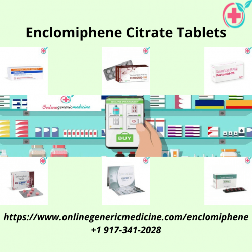 Online Generic Medicine provides quality medicine at an affordable price on your doorstep. Buy Enclomiphene citrate Tablets online from Online Generic Medicine at the best price. We delivered Enclomiphene citrate drugs within the US, UK, and Australia with fast shipping and the lowest prices.
Visit – https://www.onlinegenericmedicine.com
Visit – https://www.onlinegenericmedicine.com/enclomiphene