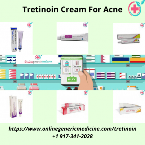 Tretinoin stimulates cell division in the epidermis. Which allows our old skin cells to be often removed so that new ones can present by themselves. Online Generic Medicine provides tretinoin cream for acne at an affordable price on your doorstep. Buy Tretinoin Cream Online From Online Generic Medicine. Available at the best price in the USA, UK, Australia, at your doorsteps.
Visit – https://www.onlinegenericmedicine.com
Visit – https://www.onlinegenericmedicine.com/tretinoin