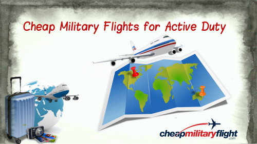 Cheap military flights bring you an excellent package for cheap military flights for active duty. Cheap military flights for active duty are a perfect way to travel any place in the Country. They provide the access to any states in the country. You can travel at your selected time, date and locations.