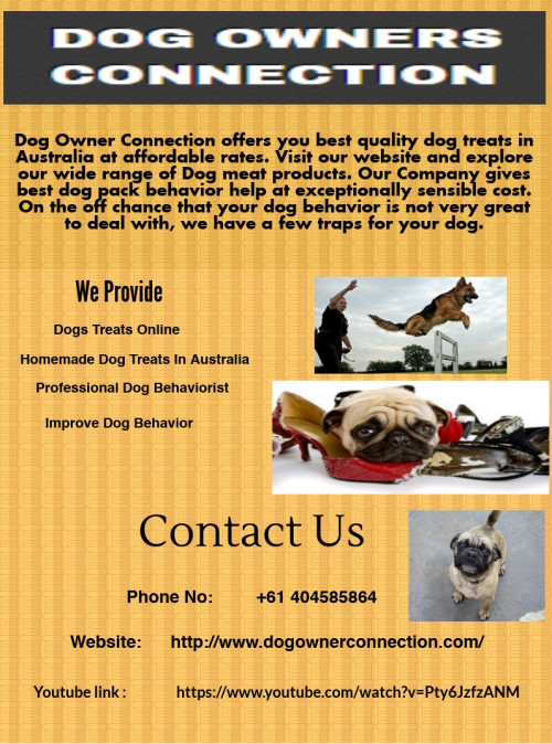 We are offering top dog behaviorist at the reasonable price. Find out your dog behavior and training issue frequently with the advice of our dog behaviorist and trainer. We have a group of expert behaviorist to help you.Contact us today.

http://www.dogownerconnection.com/dog-behavior-definition-dog-behaviorist/