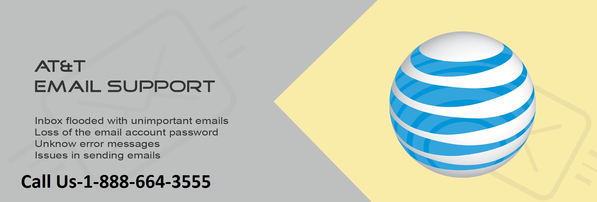 AT&T Email support service phone 1-888-664-3555 Number - Gifyu