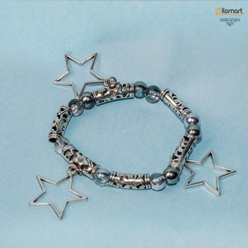 Buy Women Fashion Girlish bracelet With  Ottoman and star pendants at Nilomart.Make an admirable gift for your Mother, Sister, Wife and Girlfriend.For More Details visit us at : http://nilomart.com/accessories/women-s/necklaces/bracelet.html
