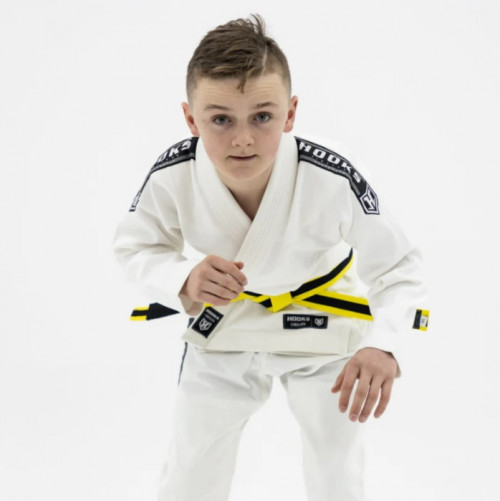 In today’s era, kids are bombarded with technical equipment. They are not paying enough attention to physical fitness. If your kids are on the same calendar, it is better to take them out and pay full attention to physical fitness. The kids jiu-jitsu class involves various techniques, moves, submission, and grappling to beat the competitor. Your kid learns different moves, chokehold, joint lock, and grappling. It is one of the safest and easiest ways to improve blood circulation and improve your memory. When shopping for GI, visit Hooks Jiujitsu. At our store, you will get a single weave, double weave, and platinum weave. Our GI won’t shrink. We made it with 60% cotton and 40 % polyester. Your kid can start enjoying the game at the age of 6. It develops all the basic levels in him. This incredible art is also referred to as human chess. It enhances the ability of your kid to think fast and respond to the partner’s moving quickly. Shop today! Visit https://hooksbrand.com/collections/kids