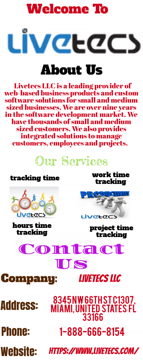 A Livetecs LLC is one of the leading software company in the US. We are offering best expense management software and expense report software with all the modern mobile features at a reasonable price. For more info visit our website.

https://www.livetecs.com/expense-tracking