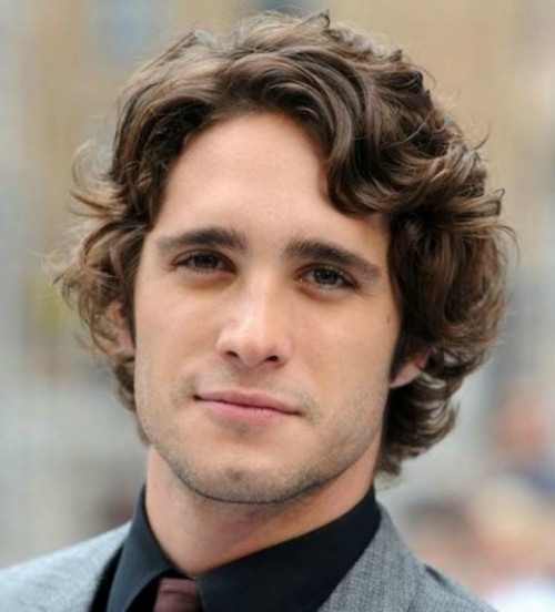 medium hairstyles for men with wavy hair steal this look