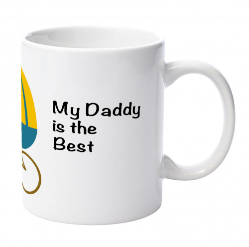 my daddy is the best cup front