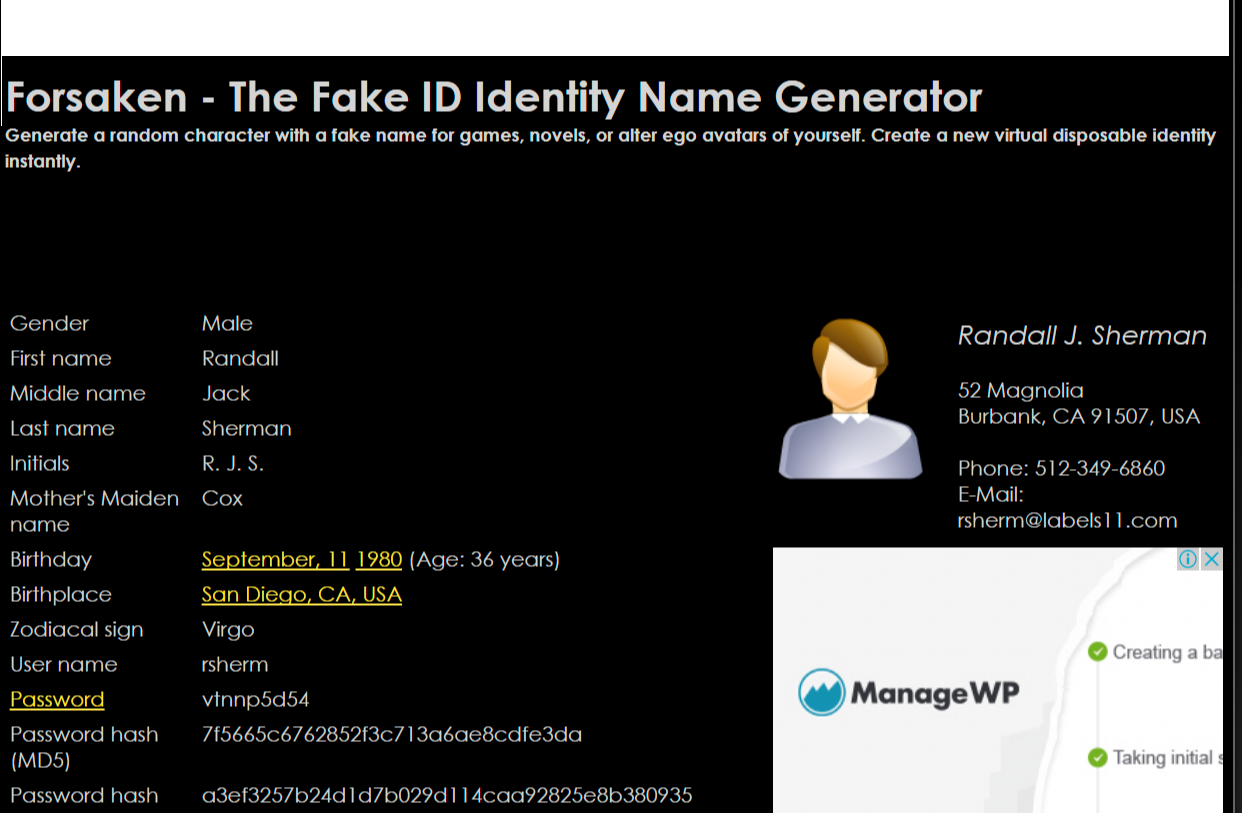 Identity generator. Fake ID Generator. Fake ID. Spain number Generator.