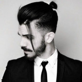 neat-man-bun-look