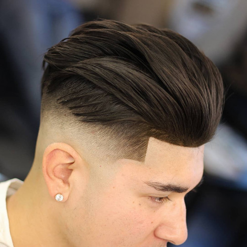 odyzzeuz high fade haircuts hairstyles for men textured pomp