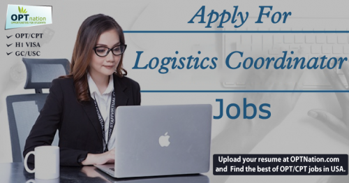 Find various logistics coordinator jobs on Optnation.com. Apply for 100+ logistics coordinator jobs by just single step and get hired by reputed employers. (Apply Now). https://www.optnation.com/logistics-coordinator-jobs